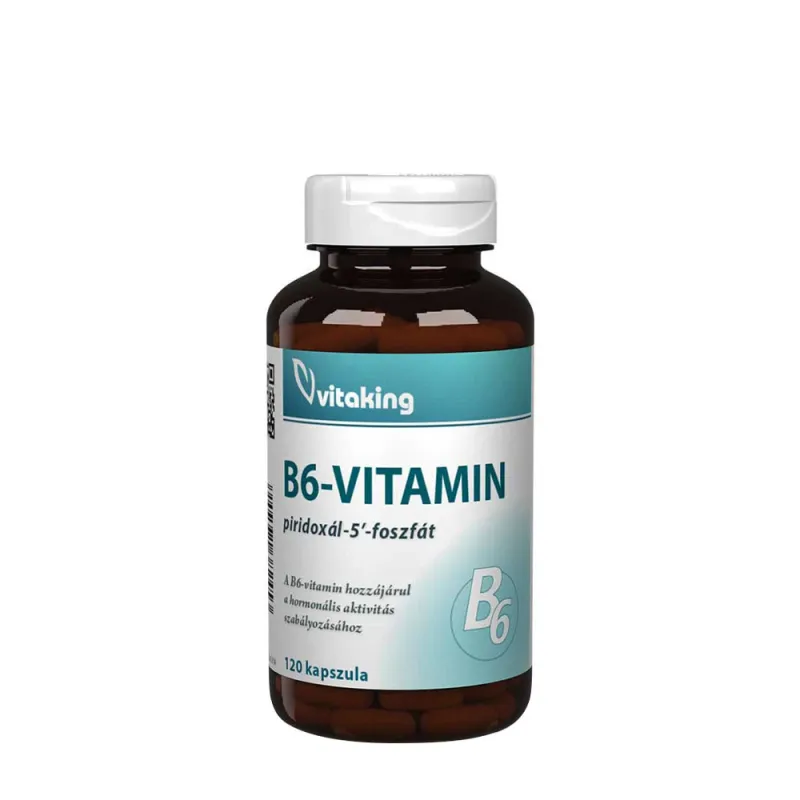 Vitaking – Vitamin B6 P5P, 120 kapslar