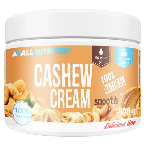 Allnutrition – Cashewkräm, Slät – 500g