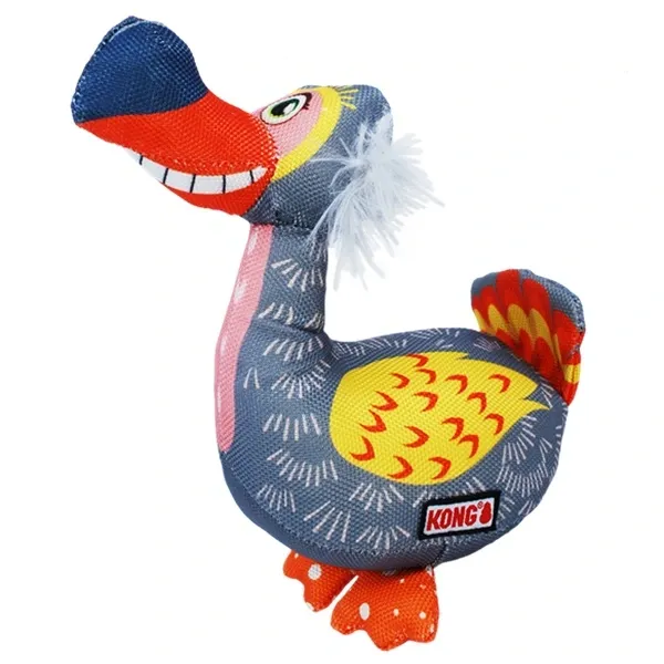 KONG Hundleksak Ballistic Vibez Birds Mellan/Stor 26cm