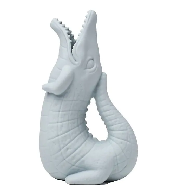 Scrunch Vattenkanna - 18,5×11 cm - Silikon - Krokodiler - Anka E