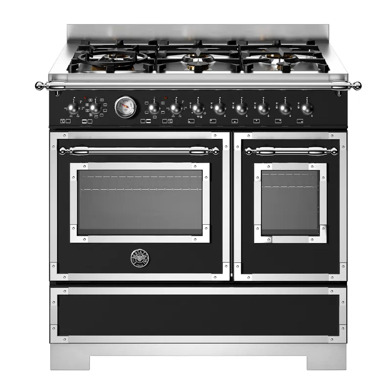 Heritage – Gasspis 90 cm (2 ugnar) – Bertazzoni
