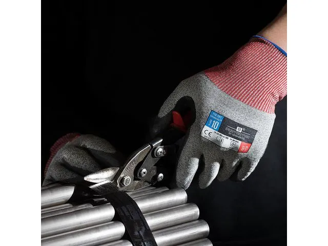 Skärskyddshandske 547 Typhoon® blå/svart stl