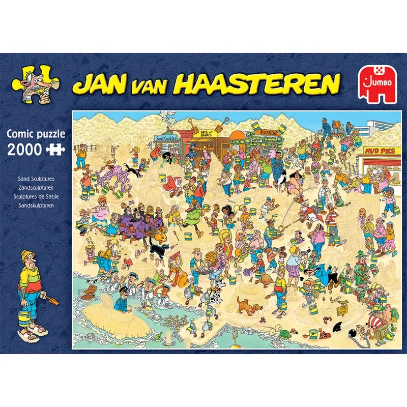 Pussel – Sand Sculptures, 2000 bitar