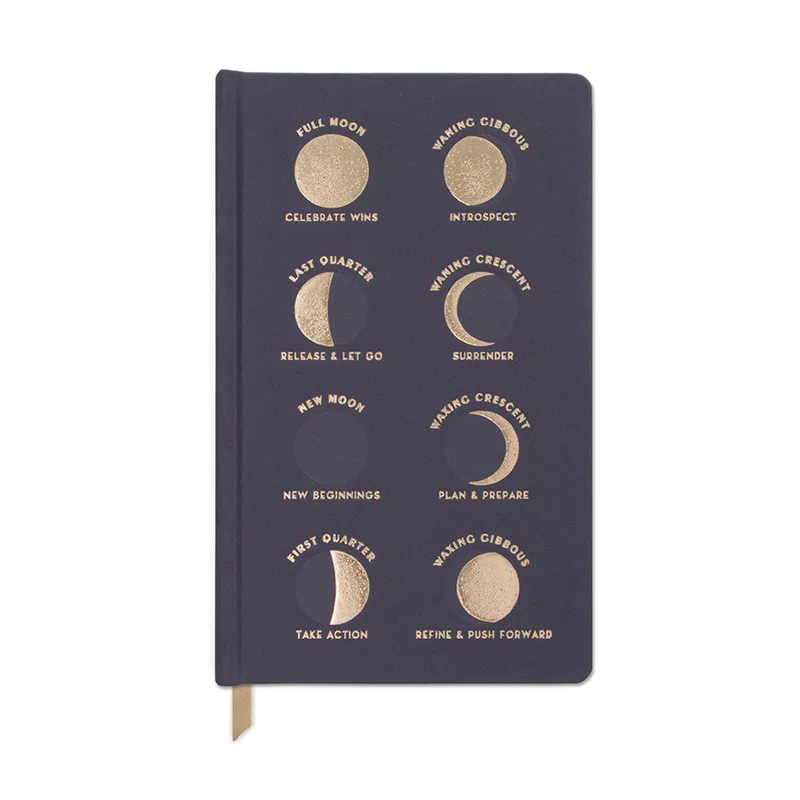 Anteckningsbok Moon Phases Designworks ink