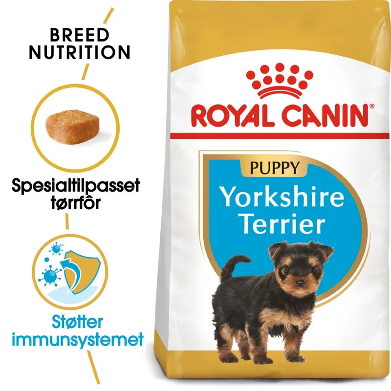 Yorkshire Terrier Puppy Torrfoder för hundvalp - 1,5 kg