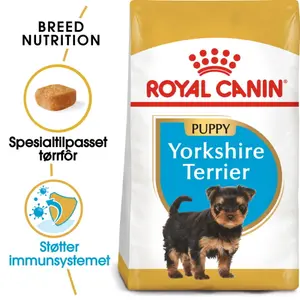 Yorkshire Terrier Puppy Torrfoder för hundvalp - 1,5 kg
