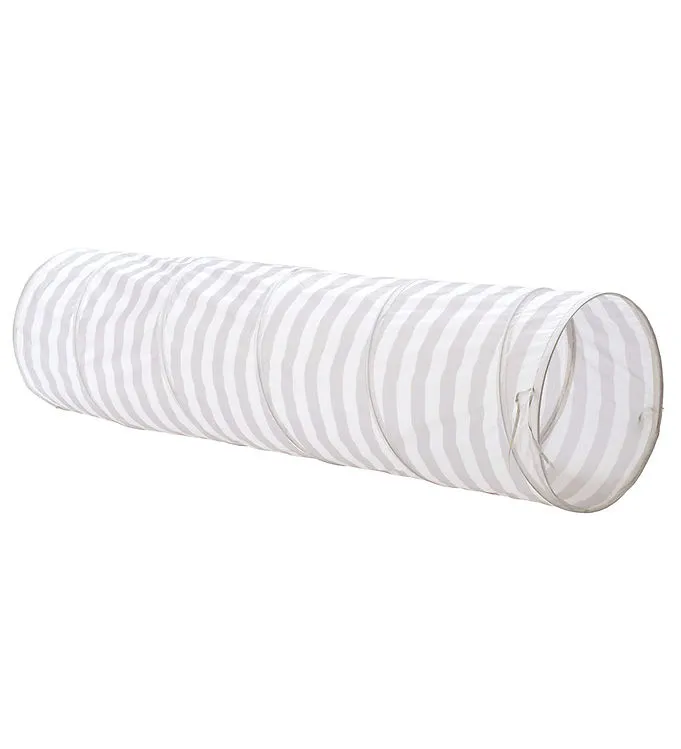 Kids Concept Lektunnel – 180 cm – Grå Ränder