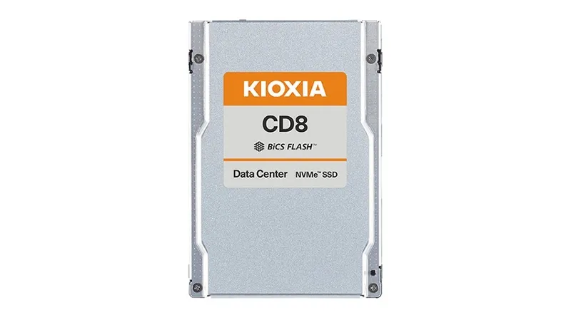 Kioxia CD8 Series KCD8XVUG800G - SSD - 800 GB - SAS 12Gb/s