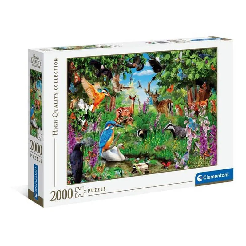 Pussel – Sagolik skog 2000 Bitar