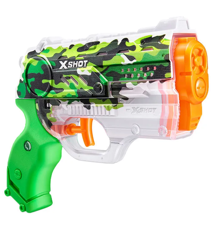 X-Shot Vattenpistol – Skinn Nano Fast-Fyllning – 100 ml – Jungle