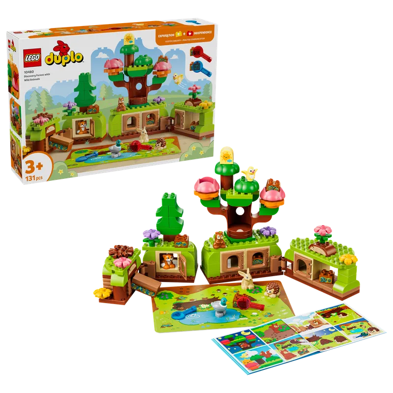 Upptäckarskog med vilda djur LEGO® DUPLO® Town (10480)