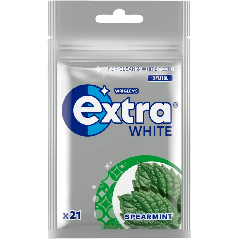 Extra EXTRA White Spearmint Tuggummi 21 st
