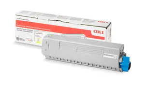 OKI - yellow - original - toner cartridge