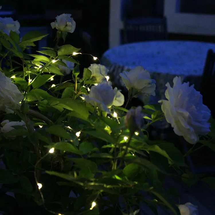 Solcellsdriven ljusslinga 50 LED