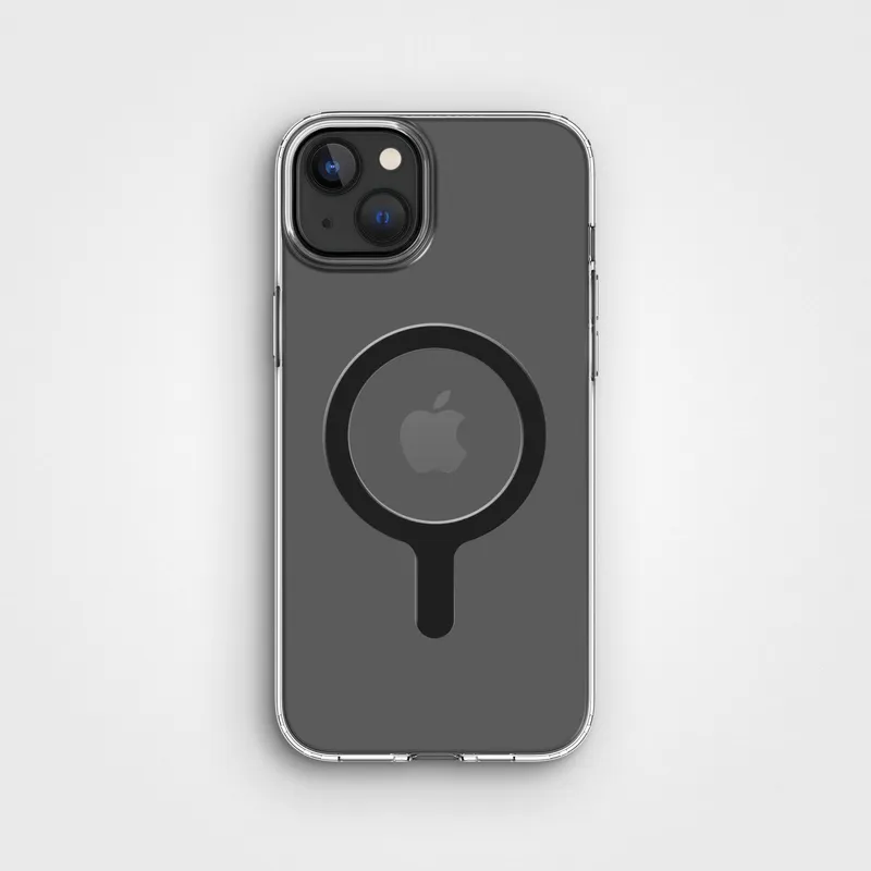 Circular Clear Phone Case with MagSafe Bundle | Get Cable for Free, iPhone 15 Plus