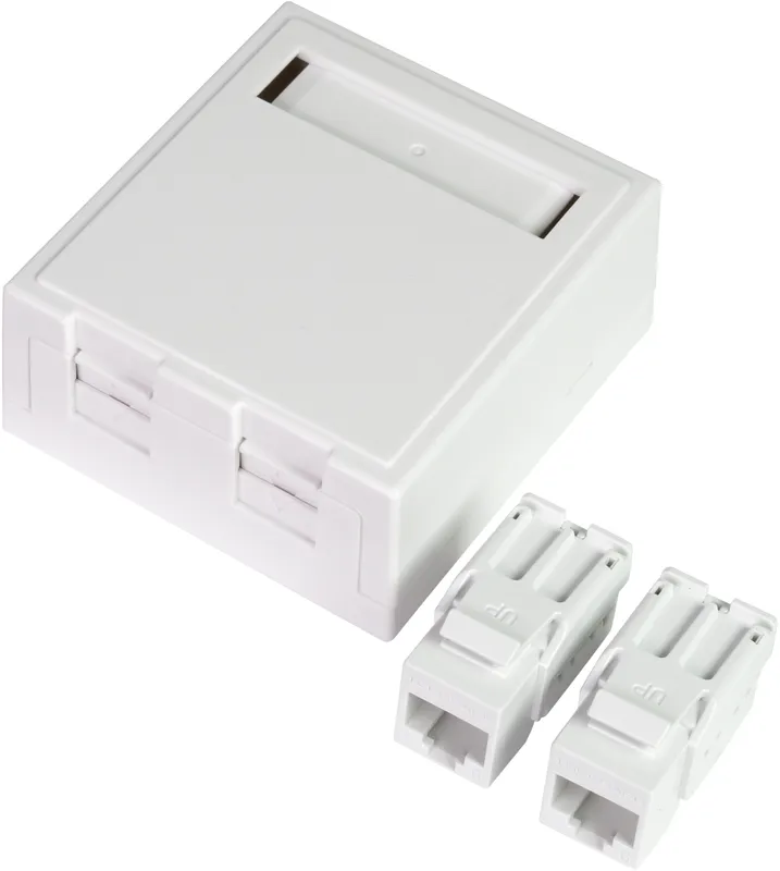 Elko EKO02811 Modularuttag snäppfastsättning 2 kopplingar