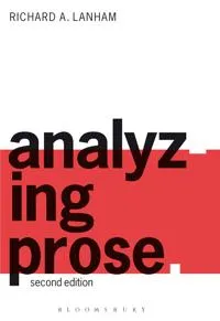 Analyzing Prose