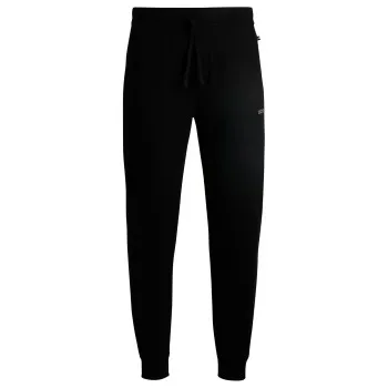 BOSS Waffle Pants With Cuff Svart X-Large Herr