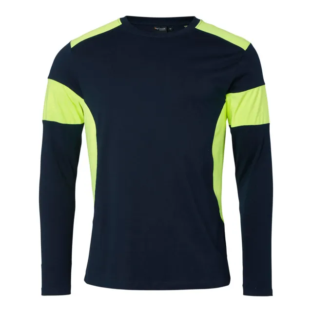 T-SHIRT 212 L.Ä MARIN/GUL XS | Beijerbygg Byggmaterial