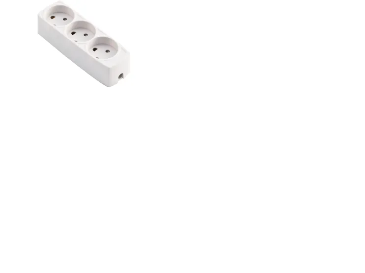 Thorkild Larsen E-line 3-Socket Without Ground.