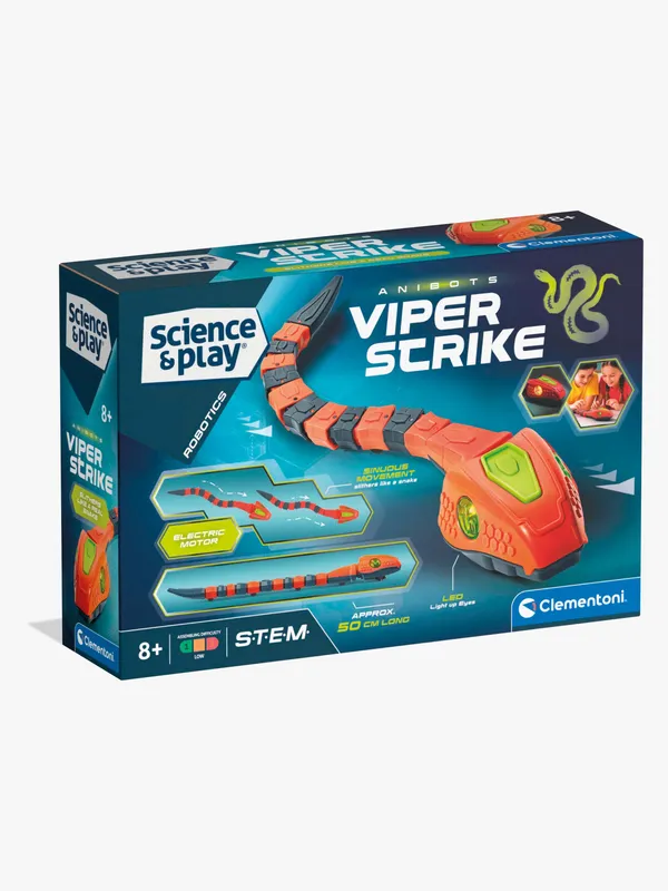 Science and Play Viper Strike Robot - Clementoni - Leksaksaffären