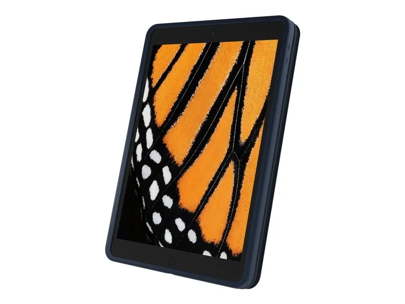 Logitech Rugged Combo 3 Touch for Education – Tangentbord och foliefodral – med pekdyna – Apple Smart connector – QWERTY – hela norden – universitet – för Apple 10.2-inch iPad (7:e generation, 8:e generation, 9:e generation)