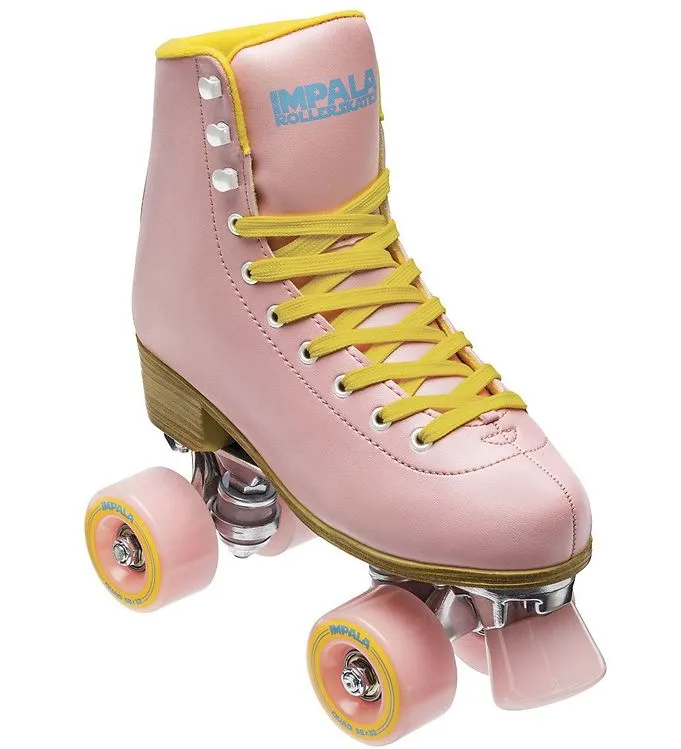 Impala Rullskridskor – Quad Skate – Rosa/Gul