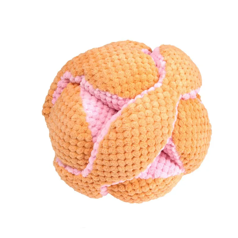 Little&Bigger Juicy Vibes Grapefrukt Mjuk Aktiveringsboll 16 cm