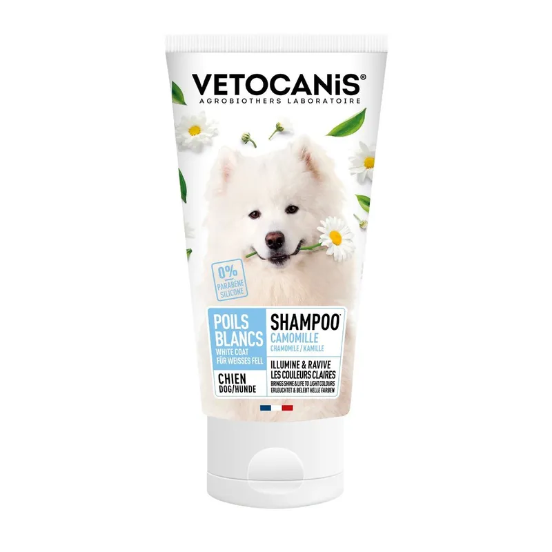 VETOCANIS Schampo, för ljusa pälsar 300 ml