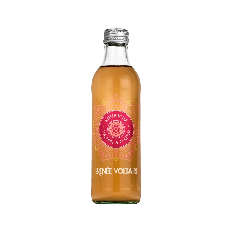 Renée Voltaire Kombucha Hallon & Fläder EKO 275 ml