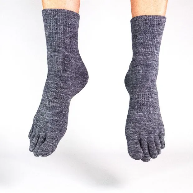 Funq Wear Tåstrumpor ull, ljusgrå, 35/37 1 par
