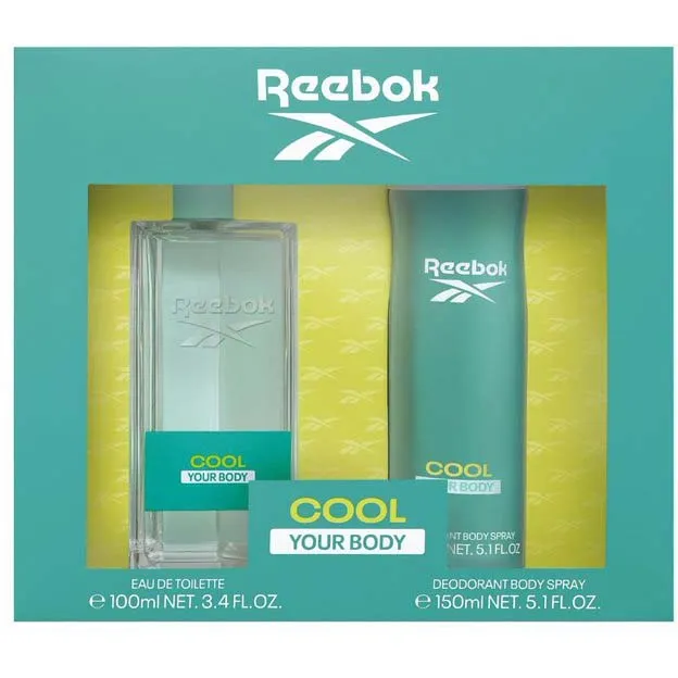 Giftset Reebok Cool Your Body Her Edt 100ml + Deospray 150ml