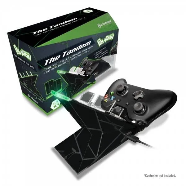 The Tandem, laddningsstation för Xbox One kontrollers, laddar upp till 4 st samtidigt