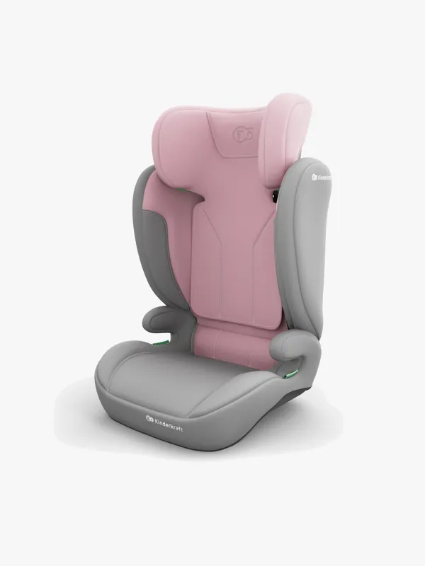 Kinderkraft I-SPARK 2 PLUS i-Size Bältesstol, Pink
