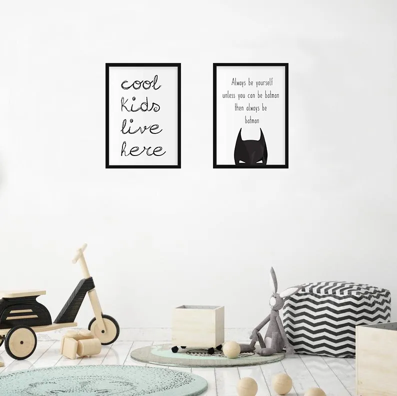 AFFISCH - Always be Batman