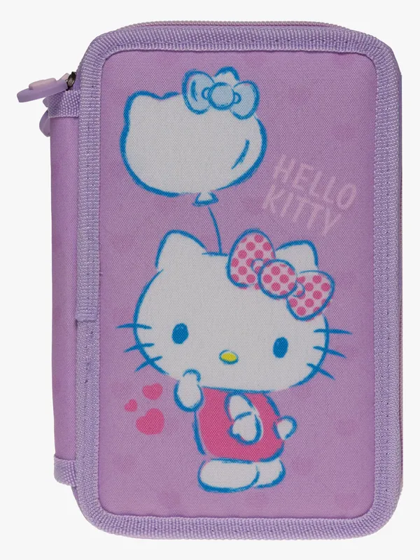 Hello Kitty Trippelpennfodral, Lila