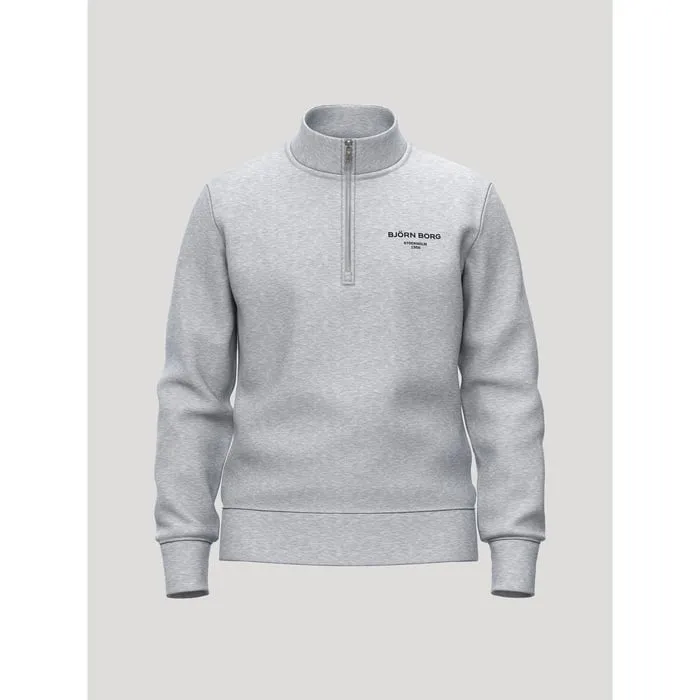 Borg Essential 1 Half Zip Tröja Grå (#5746)