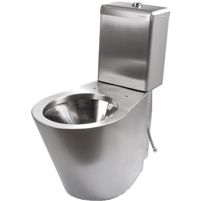 Purus V130 WC-stol rostfritt stål