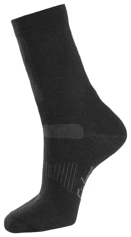 Snickers Workwear 9216-0400 Strumpa 2-pack, svart 41-44
