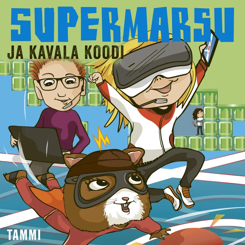 Supermarsu ja kavala koodi, Ljudbok