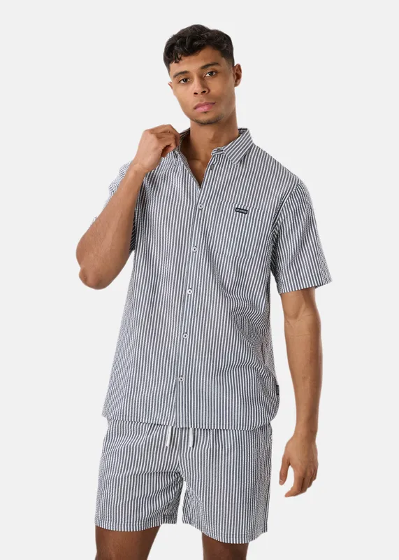 Seersucker Shirt (#8215)