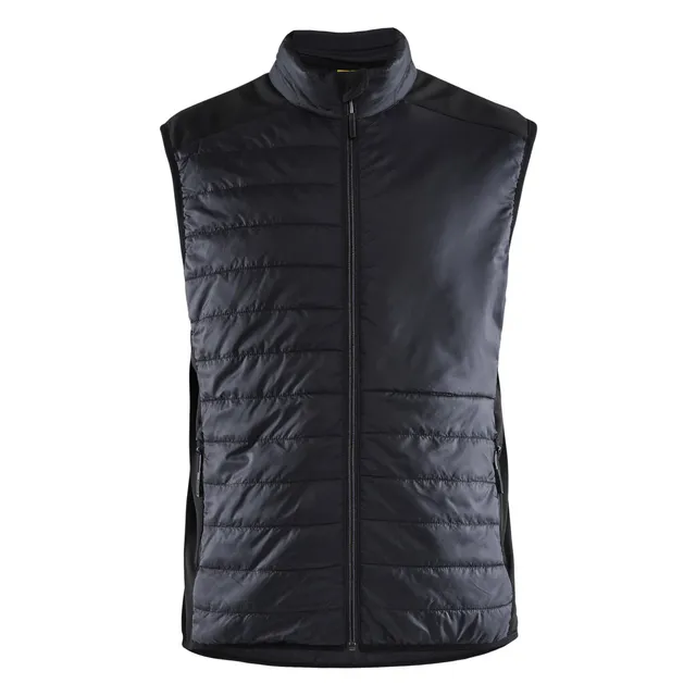 VÄST 3863 2030 VARMFODRAD SVART/MÖRKGRÅ S | Beijerbygg Byggmaterial