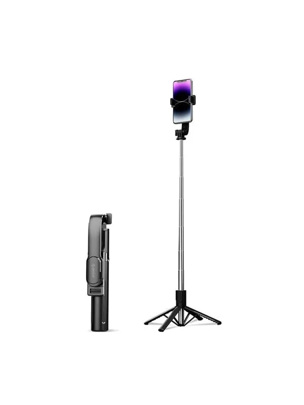 ORICO Selfie stick Orico SPN100 1/4″ tripod for phone camera with 360 degree rotation Bluetooth 5.2 - black