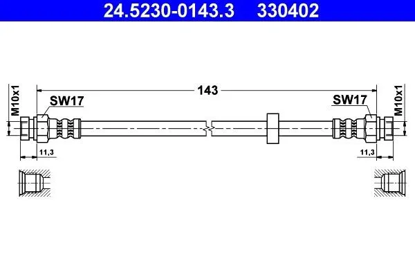 Bromsslang ATE 24.5230-0143.3