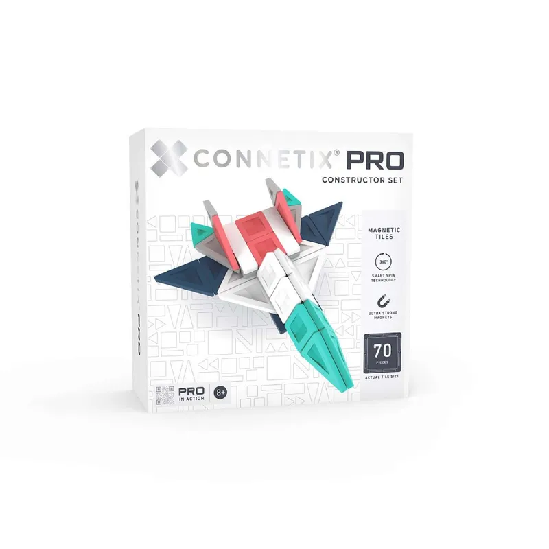 Connetix Magnetiska Byggklossar Pro Constructor 70 Delar