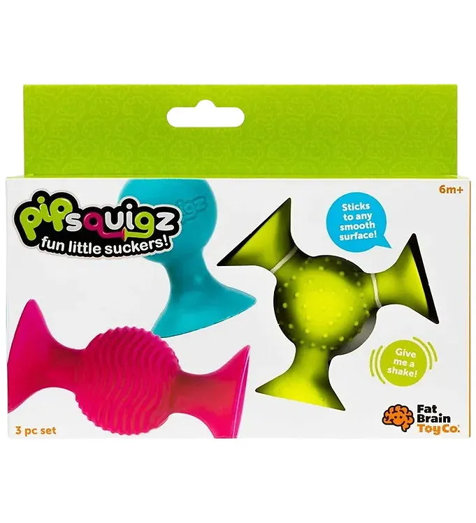 Fat Brain Toys Pipsquigz Bobo sugkoppar