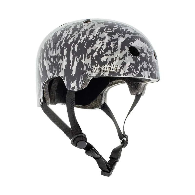 Slamm Hjälm Grå Camo (#9828)