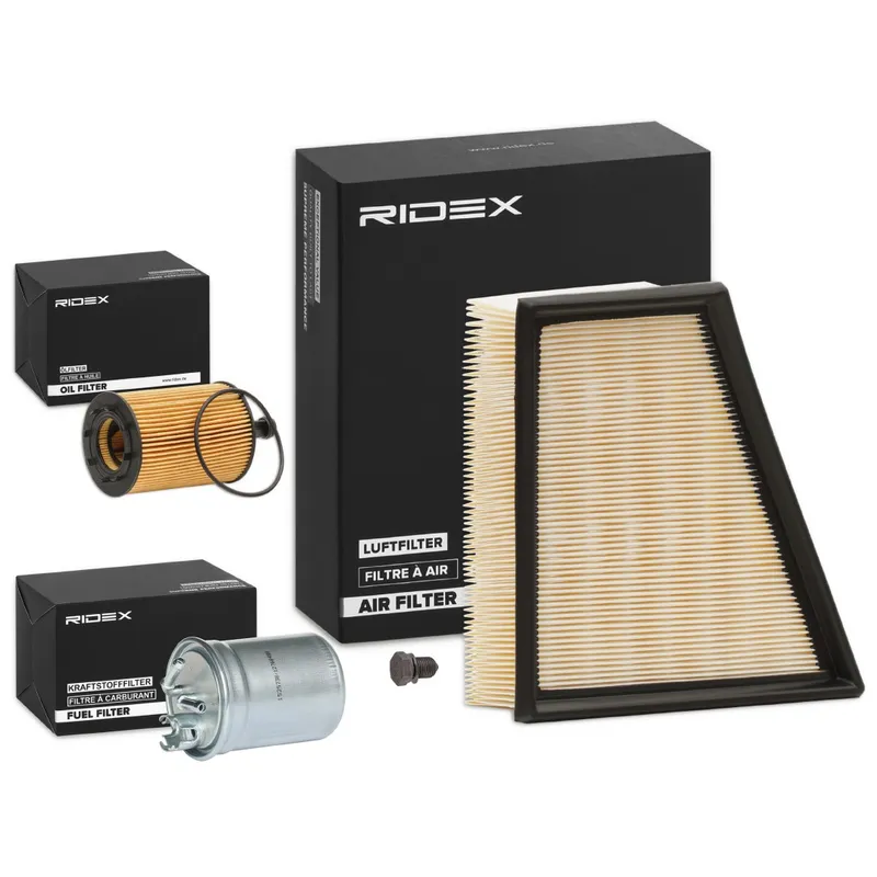 Filtersats RIDEX 4055F8985