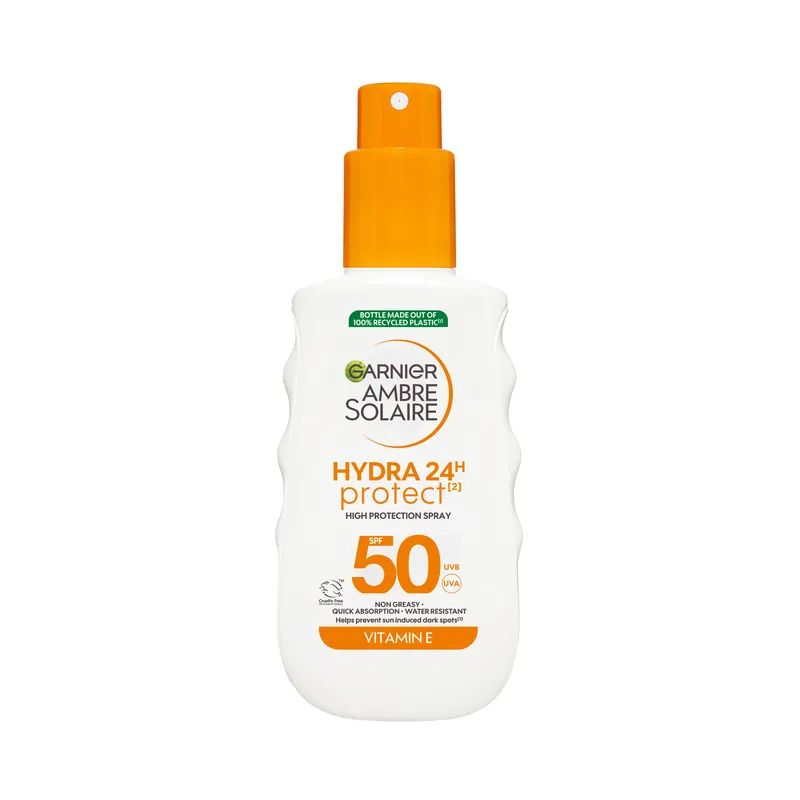 Garnier Ambre Solaire Hydra 24H Protect High Protection Spray SPF50 150 ml