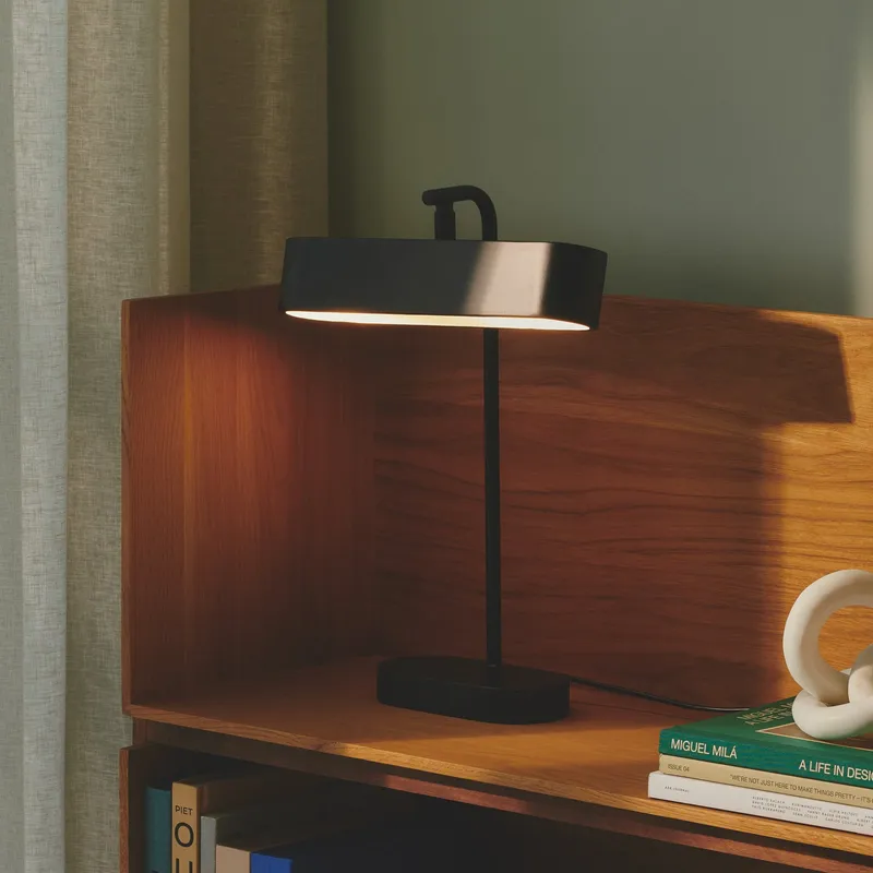 Merlin Bordslampa Black – Nordlux – Arbetsrum / hemkontor – Metall – Med en ljuskälla